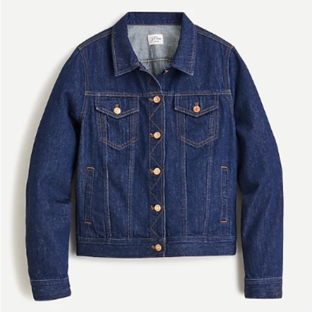 JCrew Jean Jacket- Dark Wash